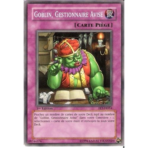 Yu-Gi-Oh - Goblin, Gestionnaire Avisé - Fet Fr054 - C