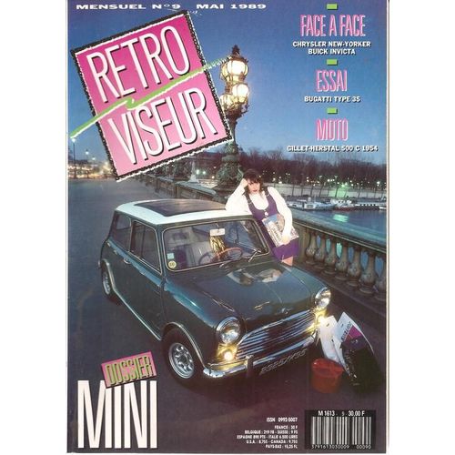 Retro Viseur  N° 9 : Dossier Mini / Moto Gillet Herstal 500cc 1954 / Bugatti Type 35