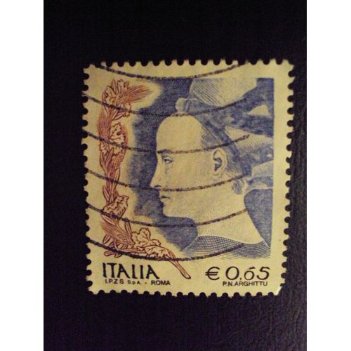 Italie...0.65 Italia Roma..P.N.Arghittu. Oblitéré.