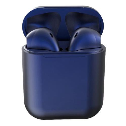 Écouteurs Bluetooth Sans Fil I12 Tws Écouteurs De Sport Stéréo Écouteurs Véritables Sans Fil Pour Téléphones Intelligents (Bleu)