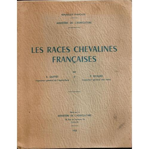 Les Races Chevalines Françaises