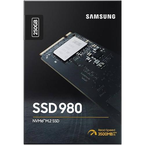 Samsung 250 Go SSD 980 NVMe M.2 3500 mb/s