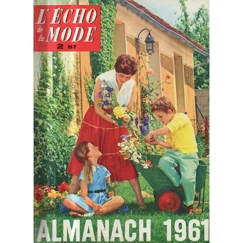 L'écho De La Mode. Almanach 1961