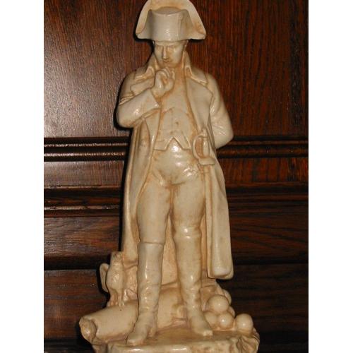 Statue De Napoléon Avec Patine Ton Pierre - Dim: 26 Cm