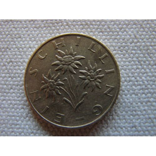 1 Schilling Republique Autriche, Republik Ostereerich 1971, Ein Schilling