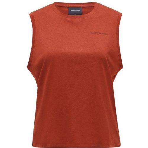 Women's Explore Graphic Sl Débardeur Taille Xl, Rouge