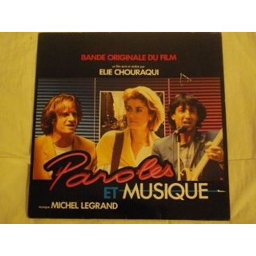 Disque Vinyle 33t Bande Originale Du Film Paroles Et Musique. From The Heart / We Can Dance / One More Moment / Leave It To Me / Human Race