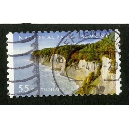Timbre Oblitéré Deutschland, Nationalpark Jasmund, 2012, 55