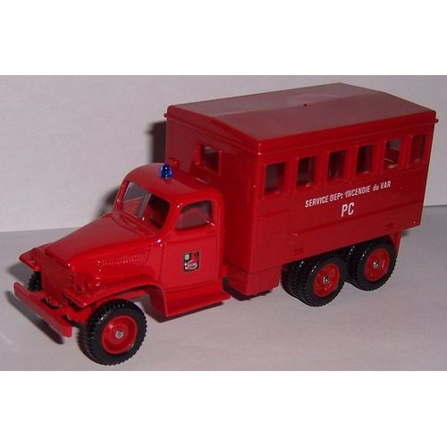 Gmc Pompier "Pc Dpt D'incendie Du Var" - 1/50-Solido