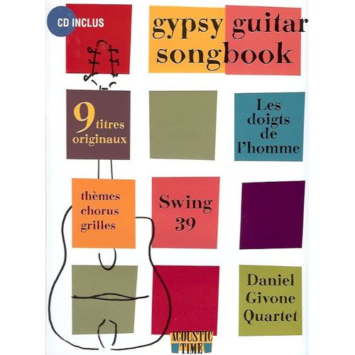 Givone Daniel 9 Pieces Gypsy Guitar Songbook Tab