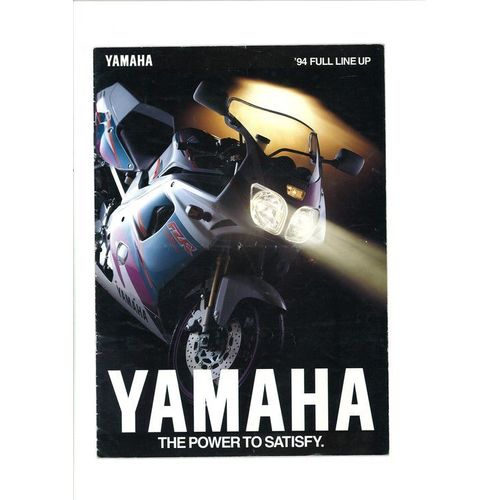 '94 Yamaha  N° 1994 : '94 Yamaha  Full Line Up - The Power To Satisfy