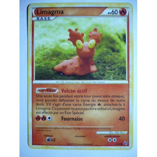 Limagma - Pokemon Hs Indomptable 67/90