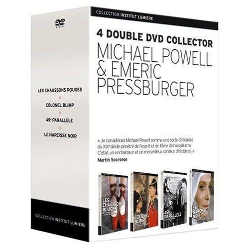 Michael Powell & Emeric Pressburger - Les Chaussons Rouges + Colonel Blimp + 49e Parallèle + Le Narcisse Noir - Édition Collector