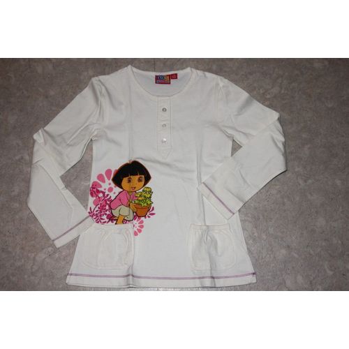 Tunique Dora L'exploratrice Taille 7/8 Ans Neuf