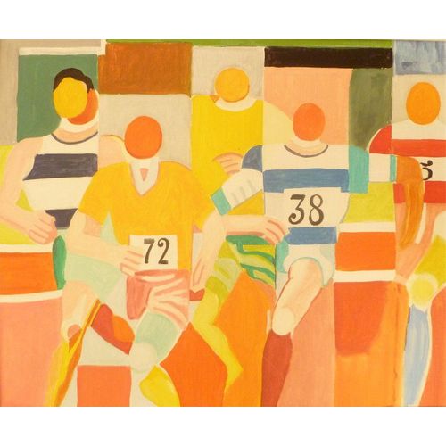 Tableau Robert  Delaunay - Copie / Reproduction  Peinte Sur Toile
