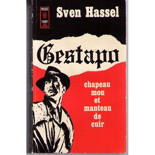 Gestapo Chapeau Mou Et Manteau De Cuir
