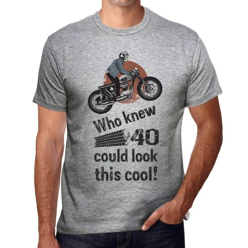 Homme Tee-Shirt Qui Aurait Cru Que La Quarantaine Pouvait Être Aussi Cool ? - Who Knew 40 Could Look This Cool - 40 Ans T-Shirt Graphique Idée Cadeau 40e Anniversaire Vintage Année 1984 Nouveauté