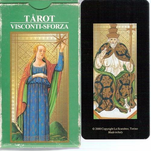 Tarot Visconti-Sforza 1450  - Jeu De 78 Cartes
