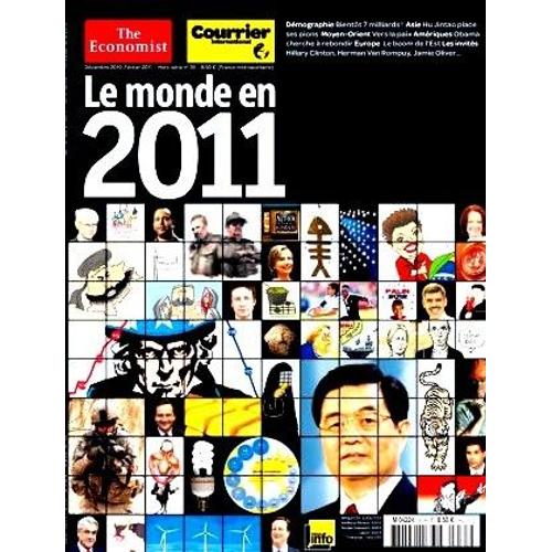 The Economist Courrier International Hors-Série N° 35 : Le Monde En 2011  En 100 Pages Illustrées