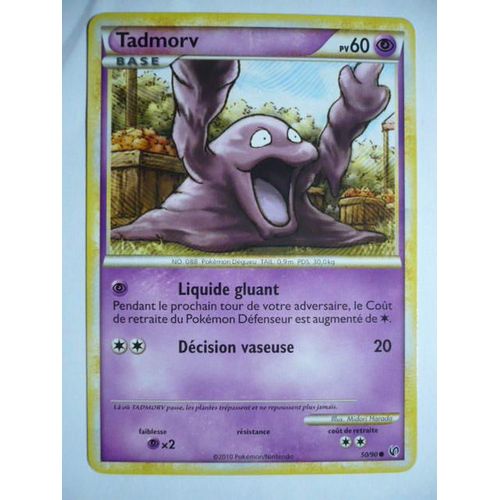 Tadmorv - Pokemon Hs Indomptable 50/90