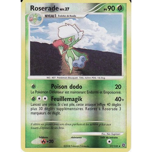 Roserade Niv. 37, Pv 90, 17/132 Brillante