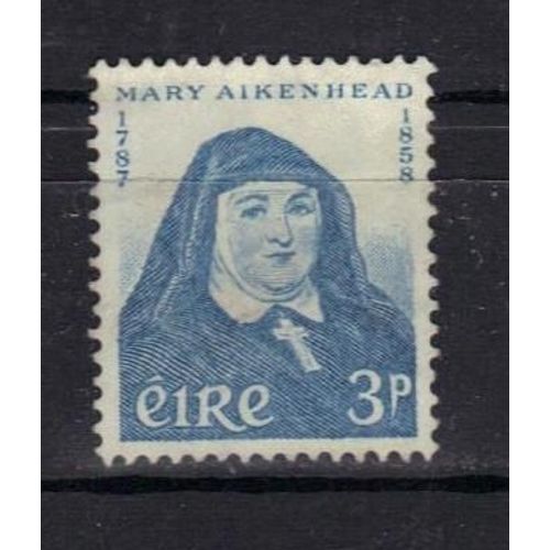 Irlande 1958 : Centenaire De La Mort De Mère Mary Aikenhead - Timbre Oblitéré