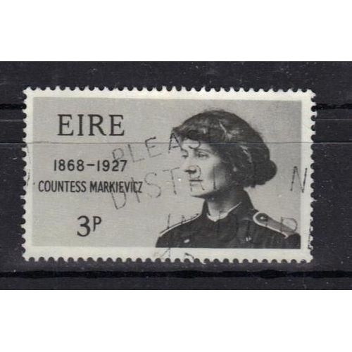Irlande 1968 : Centenaire De La Naissance De La Comtesse Markievicz (1868-1927) - Timbre Oblitéré