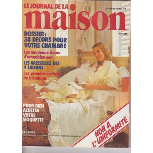Le Journal De La Maison  N° 171 : Dossier : 38 Décors Pour Votre Chambre
