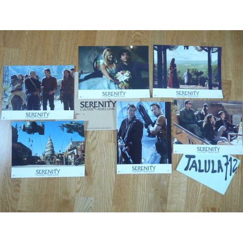 Serenity De Joss Whedon / Gina Torres - Jeu De 6 Photos Couleur