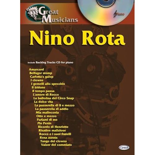Nino Rota Great Musicians + Cd
