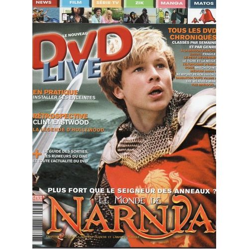 Dvd Live  N° 38 : Plus Fort Que Le Seigneur Des Anneaux ? Le Monde De Narnia
