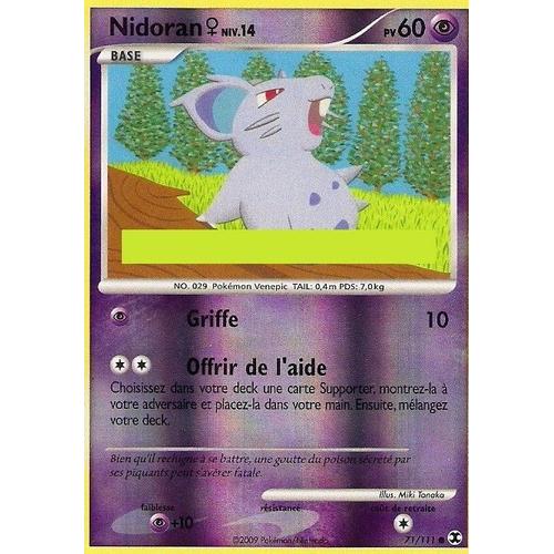 Nidoran Reverse -Rivaux Emergents-  71/111