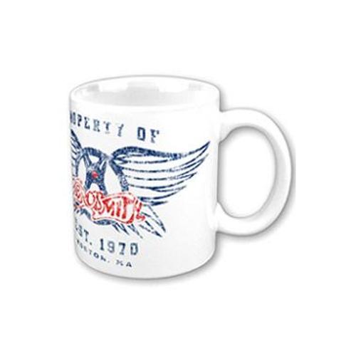 Aerosmith Mug Property Of Logo