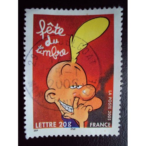 France...Fête Du Timbre..Titeuf..Zep. Oblitéré