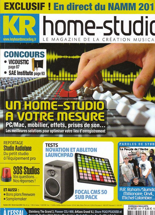 Kr Home Studio  N° 249 : Un Home Studio À Votre Mesure