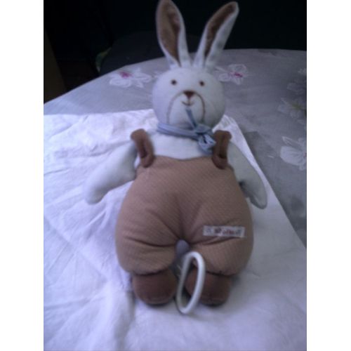 Doudou Lapin Boitte A Musique De Marque Stolle