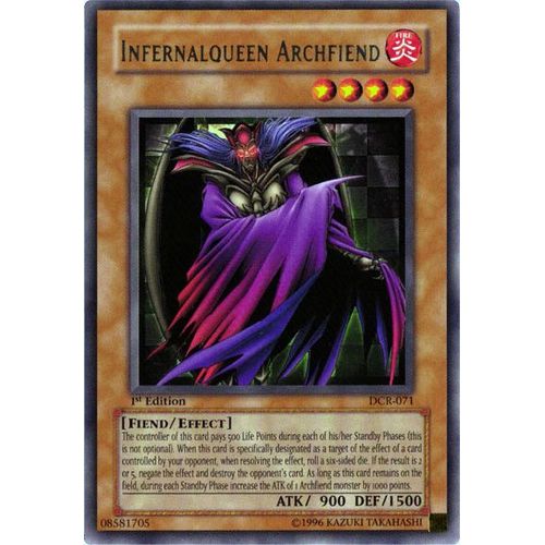 Infernalqueen Archfiend - Dcr 071 - Rare