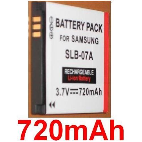 Chargeur Batterie  Samsung SLB-07A pour  Digimax WB100, WB1000, TL320