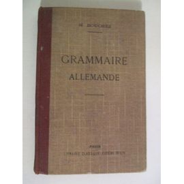 Grammaire Allemande