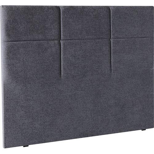 Tête De Lit Epéda Carré Chic 200x120 Chiné Gris Urbain