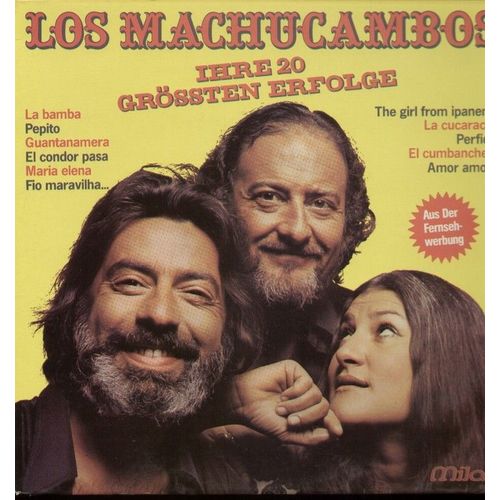 Ihre 20 Grossten Erfolge : La Bamba, Pepito, Guantanamera, El Condor Pasa, Maria Elena, Fio Maravilha, Cuando Calienta El Sol, Brazil, Tico Tico / The Girl From Ipanema, Cucaracha, Perfidia,  ..