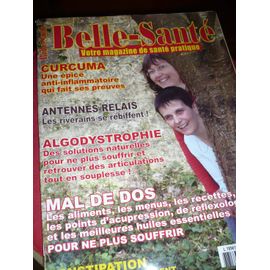 Belle Santé  N° 115 : Curcuma Mal De Dos, Constipation