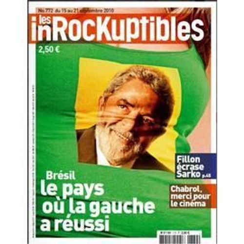 Les Inrockuptibles  N° 772 : Fillon / Chabrol / Ben Affleck / Isabelle Huppert / Zazie / Lula / Runaways / Jeremyrenner / Nick Cave / Warren Ellis /