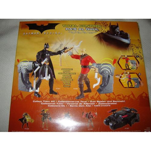 Batman Begins : Figurine De Ra's Al Ghul Articulée 18 Cm Total Control Avec Manette