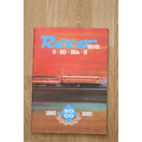 Catalogue Roco 20ème Anniversaire 1960-1980