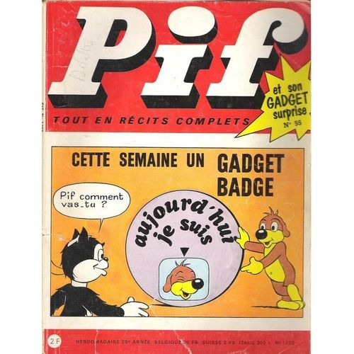 Pif-Gadget N° 55  Vaillant N° 1293
