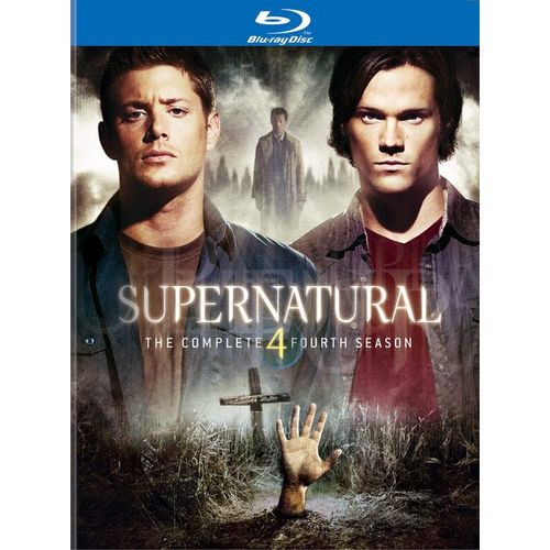 Supernatural Complete 4 Season - Blu Ray Import Uk
