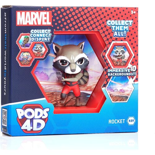 Wow! Pods 4d Marvel Guardians Of The Galaxy Rocket