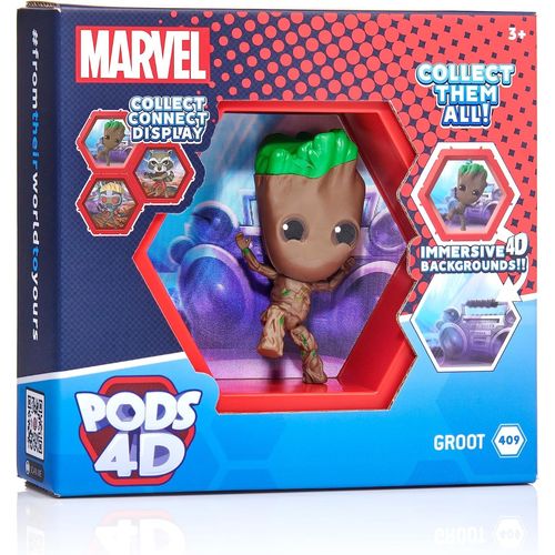 Wow! Pods 4d Marvel Guardians Of The Galaxy Groot