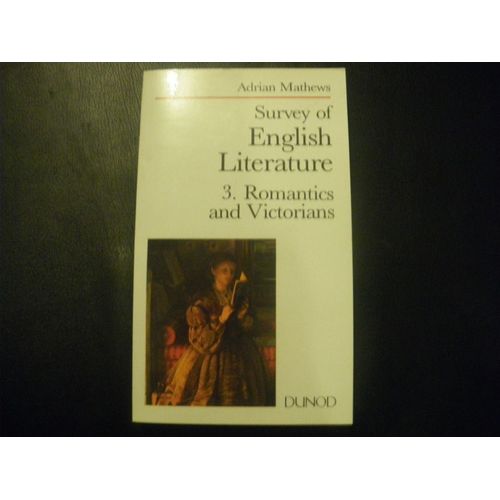 Litterature Anglaise - Tome 3